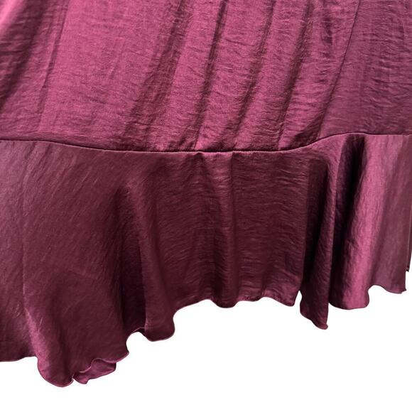 Sam Edelman Smocked Long Sleeve A-Line Mini Dress. - Picture 5 of 9